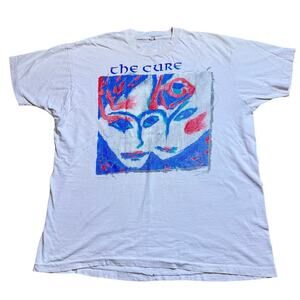 Rare Vintage 1989 The Cure Lovesong Band Rock Tour Concert Tee XXXL Prayer Tour